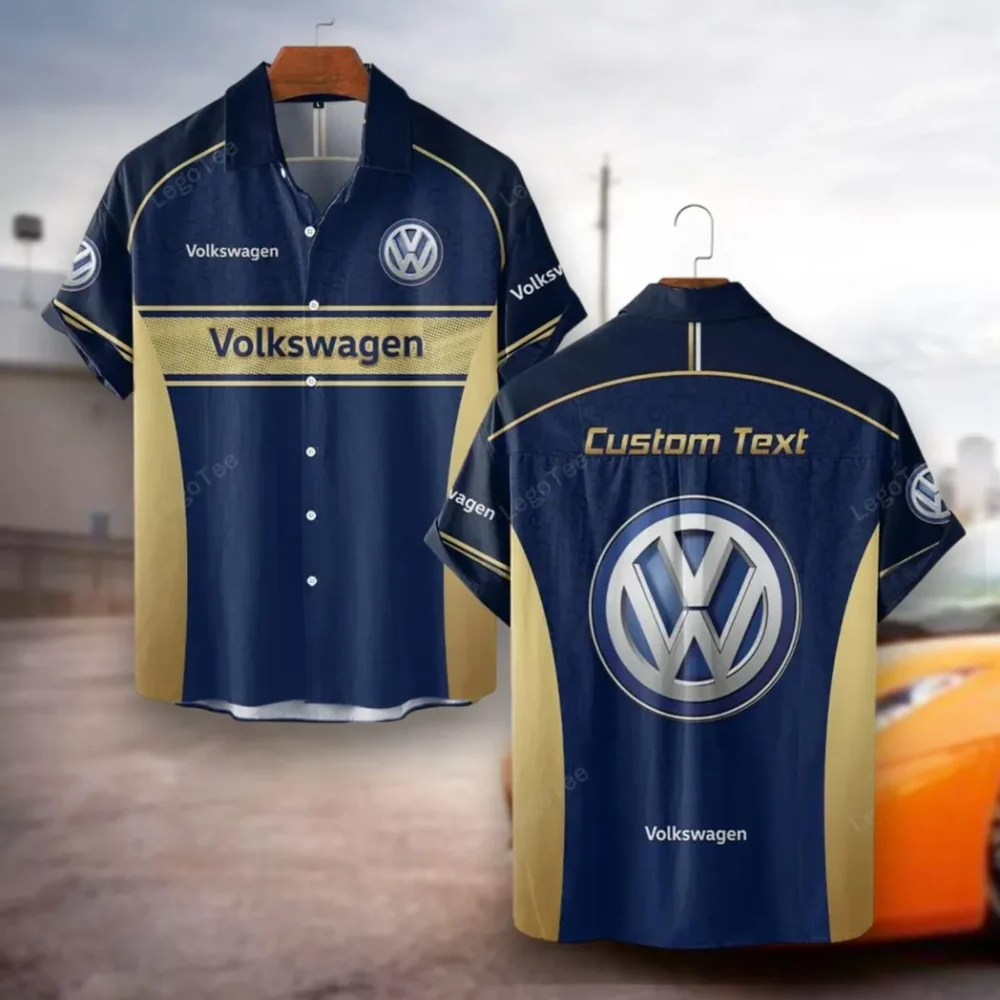 Sedan Vehicle Hawaiian Shirt Exclusive Logo, Street Racer Button Shirt CAR137