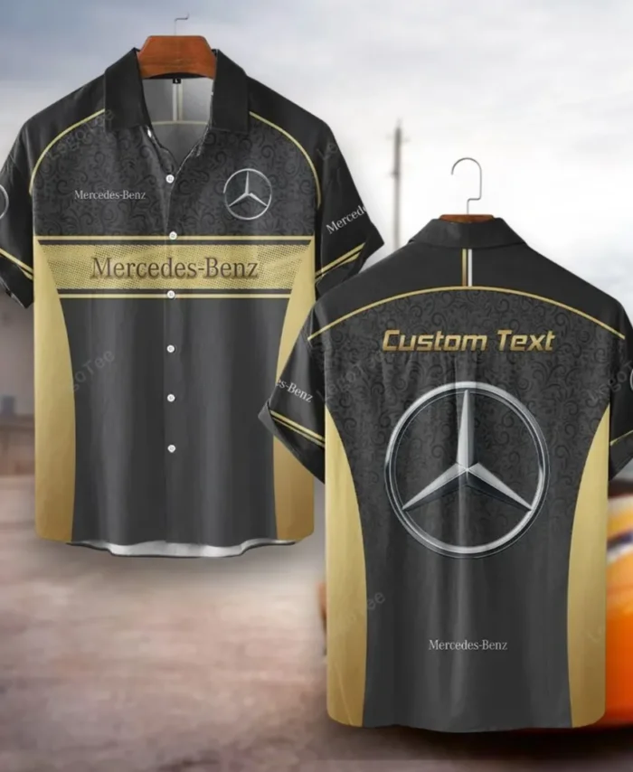 Luxury Touring Car Hawaiian Shirt Exclusive Logo, Speed Legend Button Shirt CAR137