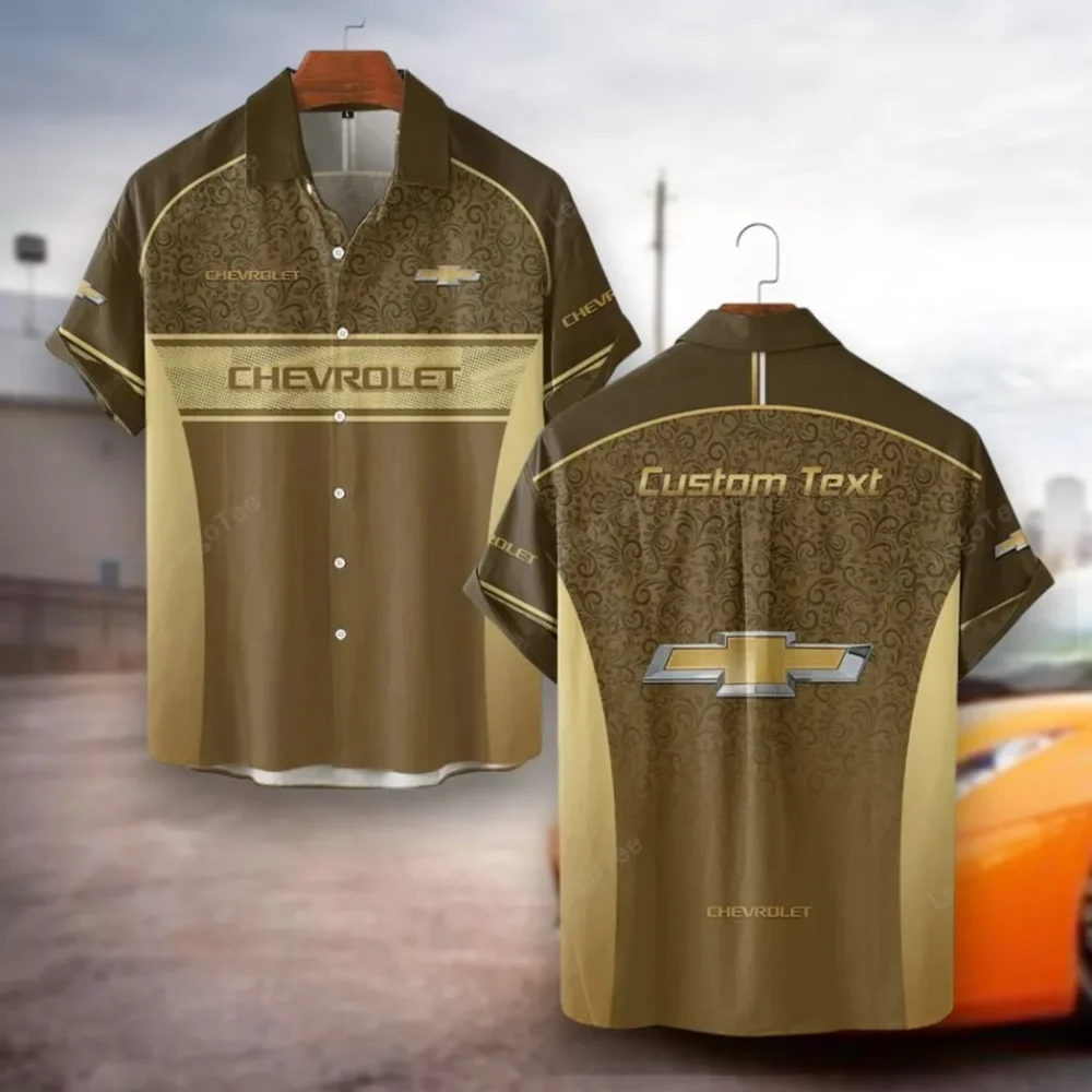 Pickup Truck Hawaiian Shirt Exclusive Logo, Street-Ready Button Shirt CAR137