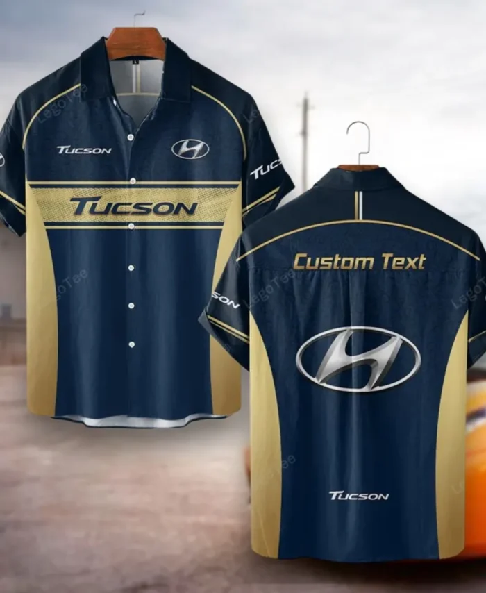 Road-Ready Crossover Hawaiian Shirt Exclusive Logo, Hot Rod Button Shirt CAR137