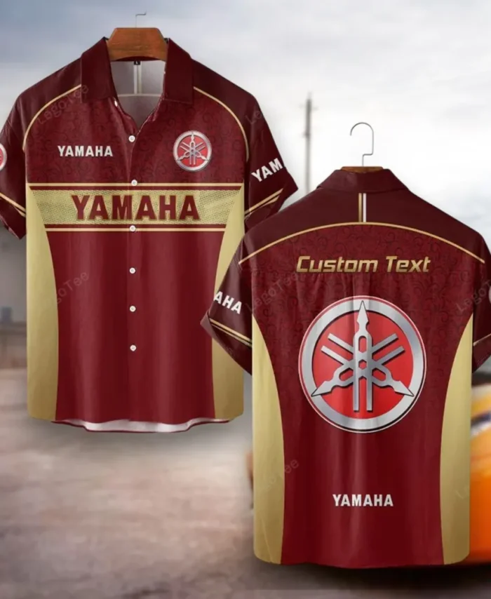 Dual-Sport Bike Hawaiian Shirt Exclusive Logo, Car Meet Button Shirt CAR137