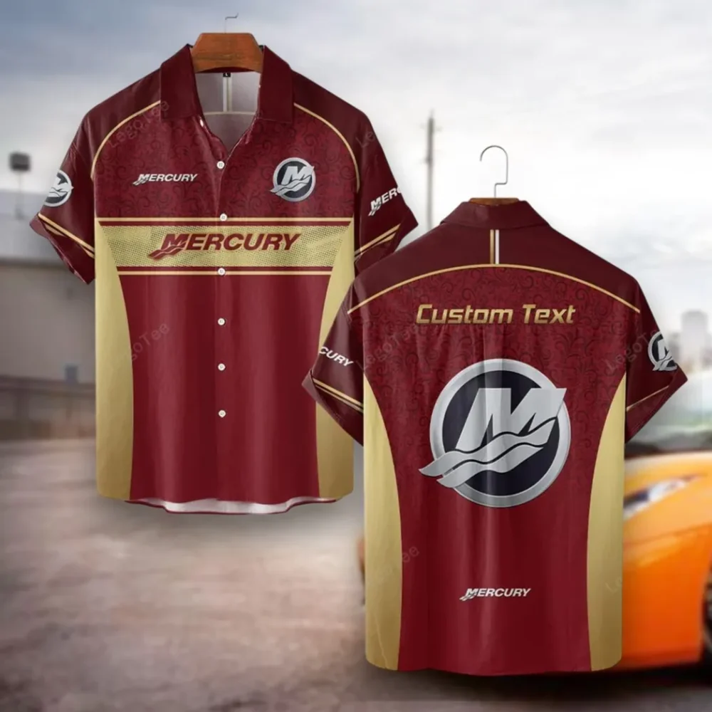 Boat Power Hawaiian Shirt Exclusive Logo, Street-Ready Button Shirt CAR137