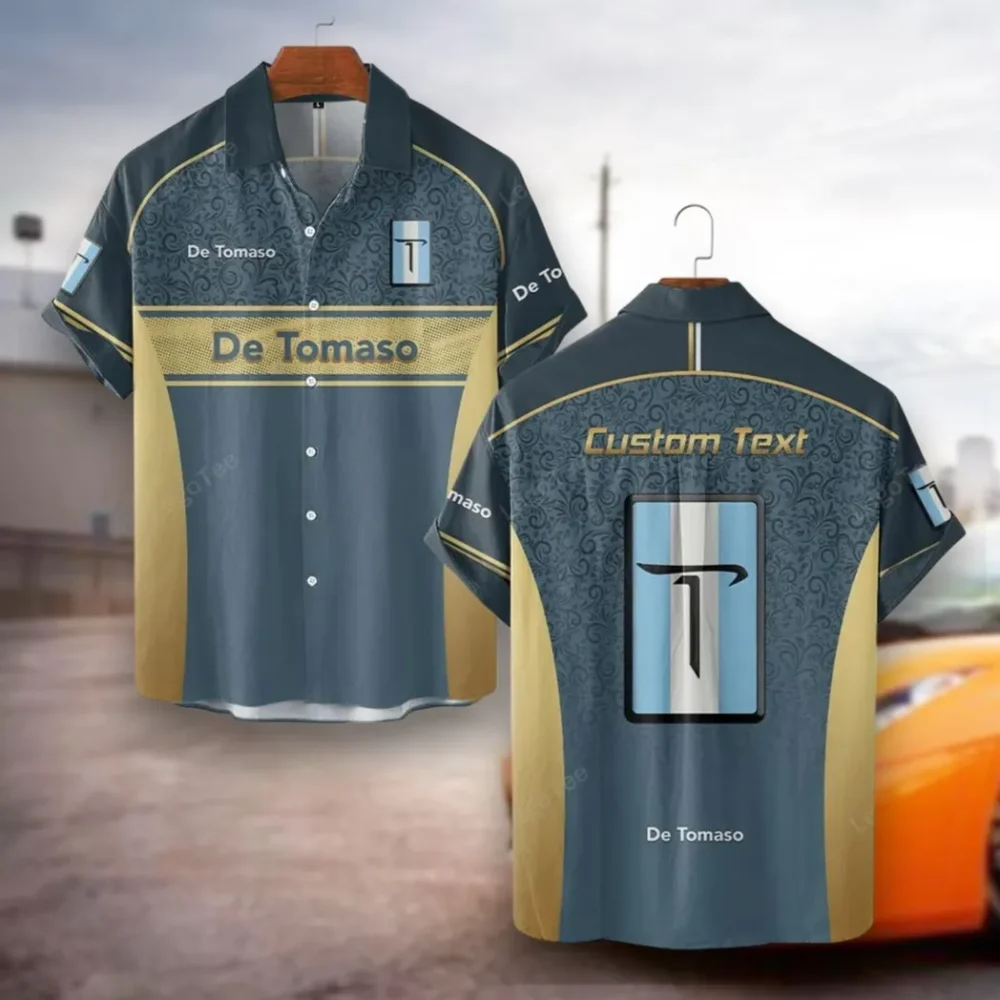 Exotic Roadster Hawaiian Shirt Exclusive Logo, Urban Driver Button Shirt CAR137