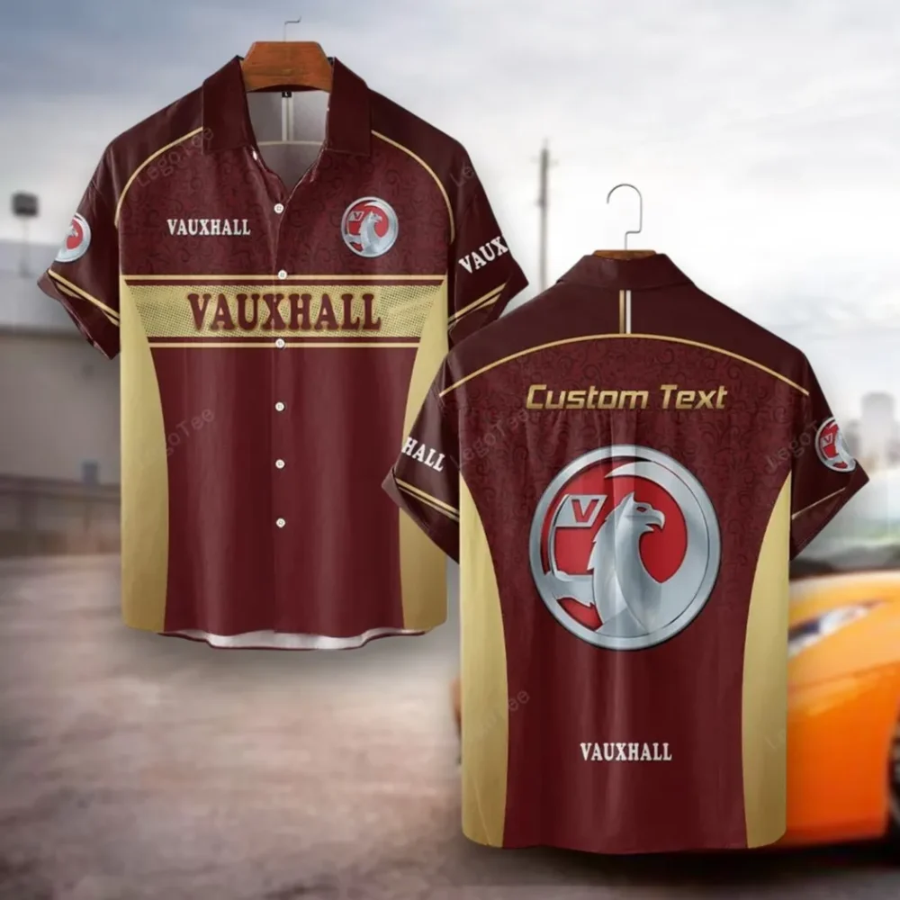 Urban Vehicle Hawaiian Shirt Exclusive Logo, Street-Ready Button Shirt CAR137