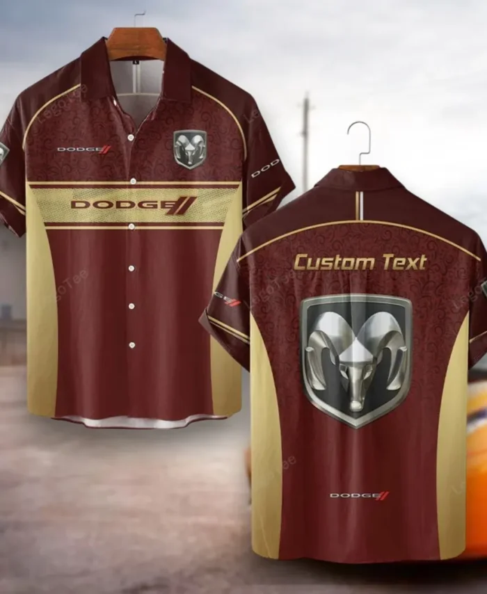 Street Machine Hawaiian Shirt Exclusive Logo, Bold Driver Button Shirt CAR137