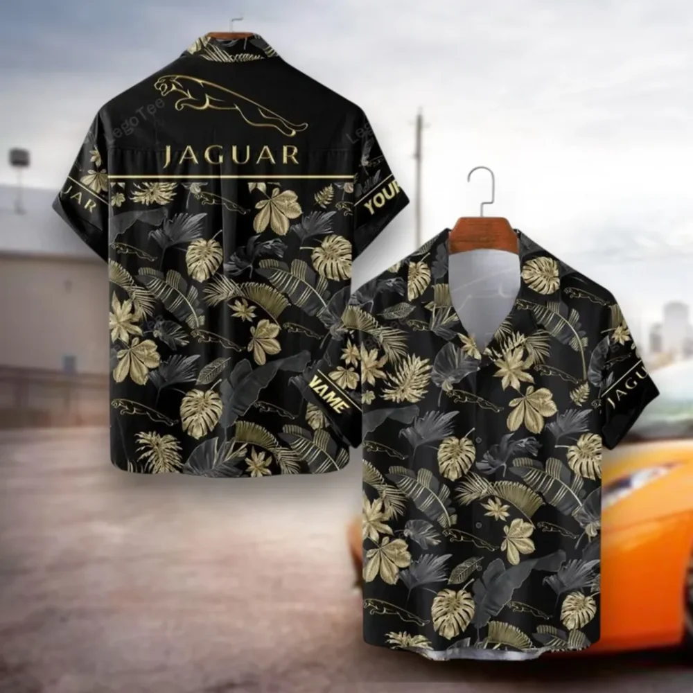 Utility Auto Hawaiian Shirt Exclusive Logo, Auto Fan Button Shirt CAR139