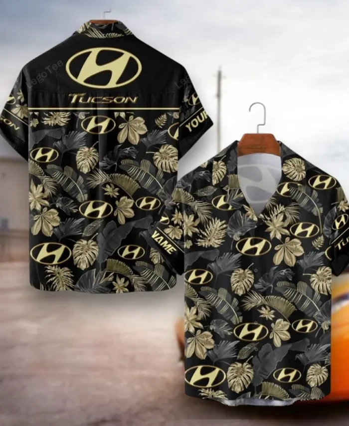 Compact SUV Hawaiian Shirt Exclusive Logo, Road Life Button Shirt CAR139