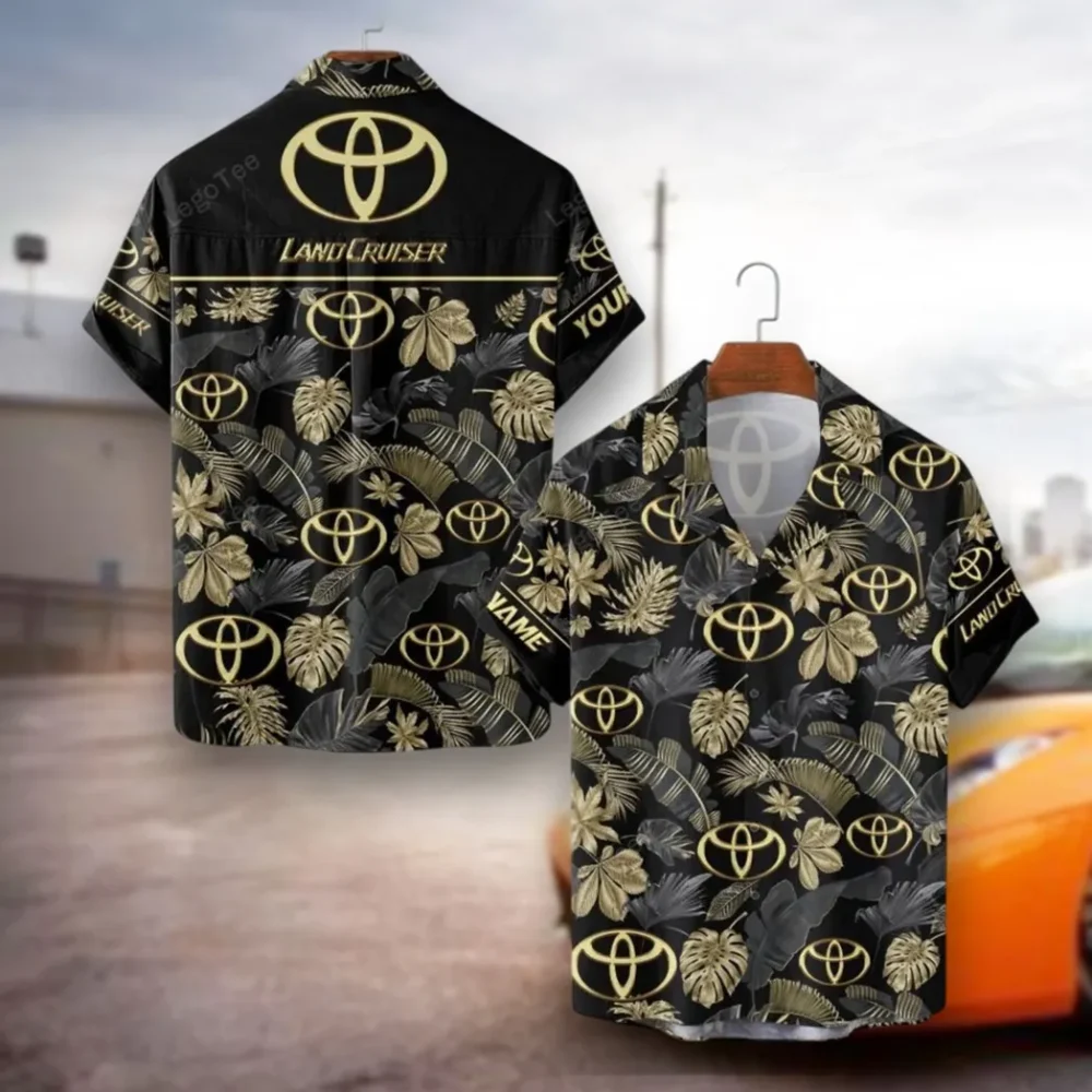 Rugged 4x4 Hawaiian Shirt Exclusive Logo, Garage Life Button Shirt CAR139