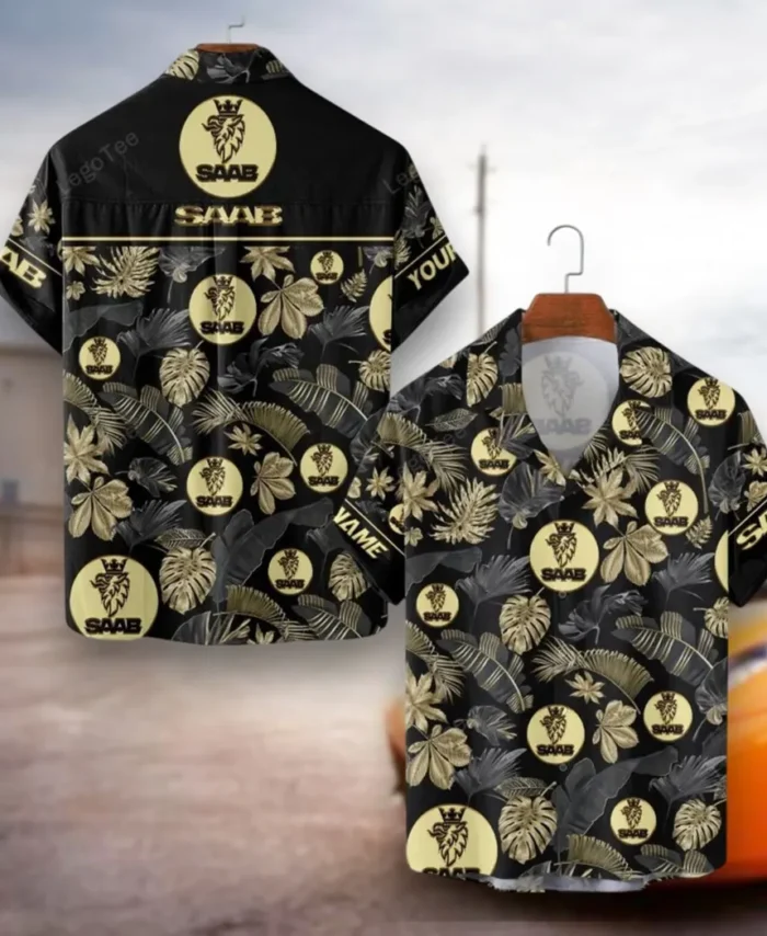Expedition Vehicle Hawaiian Shirt Exclusive Logo, Bold Driver Button Shirt CAR139