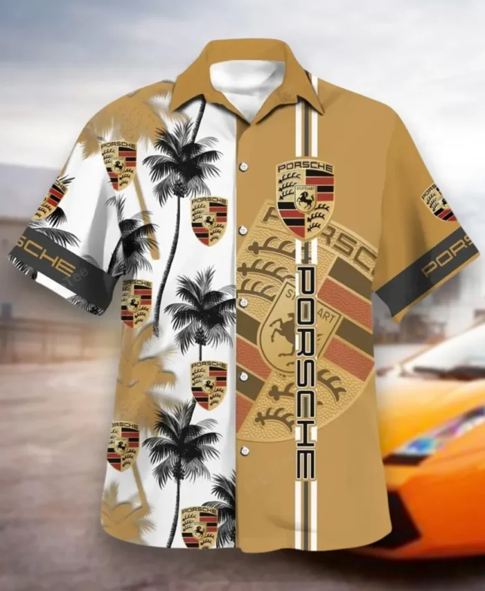 Track Day Machine Hawaiian Shirt Exclusive Logo, Highway Cruise Button Shirt CAR143