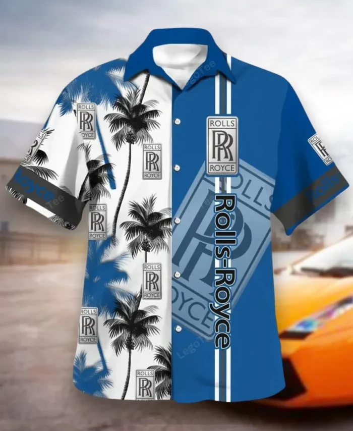 Premium Car Hawaiian Shirt Exclusive Logo, Motorsport Vibe Button Shirt CAR143