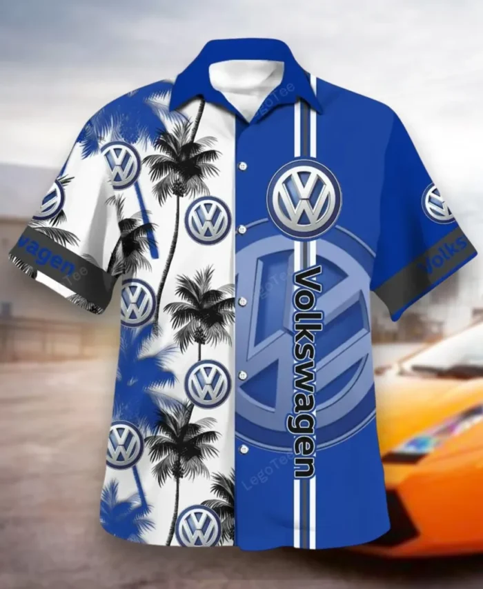 Sedan Vehicle Hawaiian Shirt Exclusive Logo, Engine Lover Button Shirt CAR143