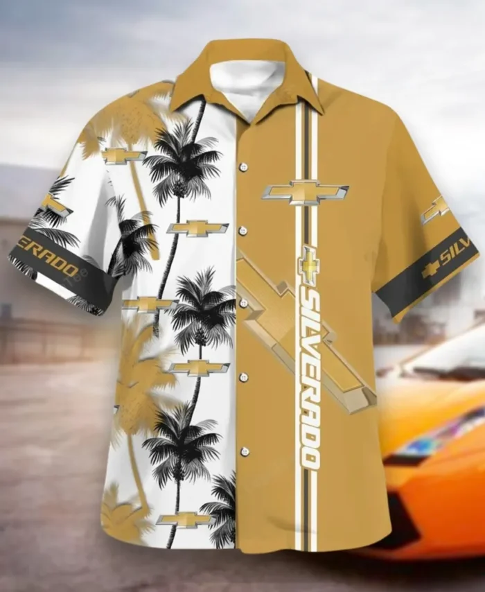 Utility Pickup Hawaiian Shirt Exclusive Logo, Hot Rod Button Shirt CAR143