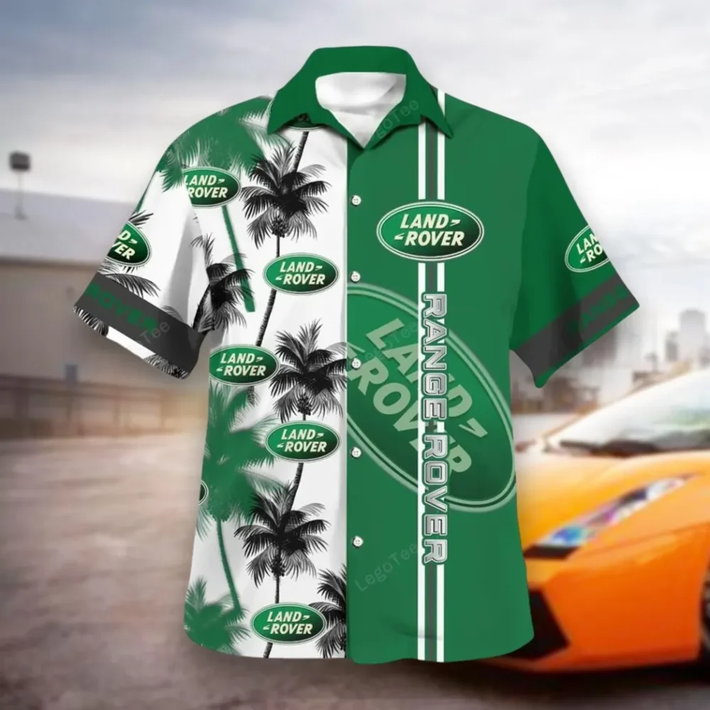 Terrain Auto Hawaiian Shirt Exclusive Logo, Performance Gear Button Shirt CAR143