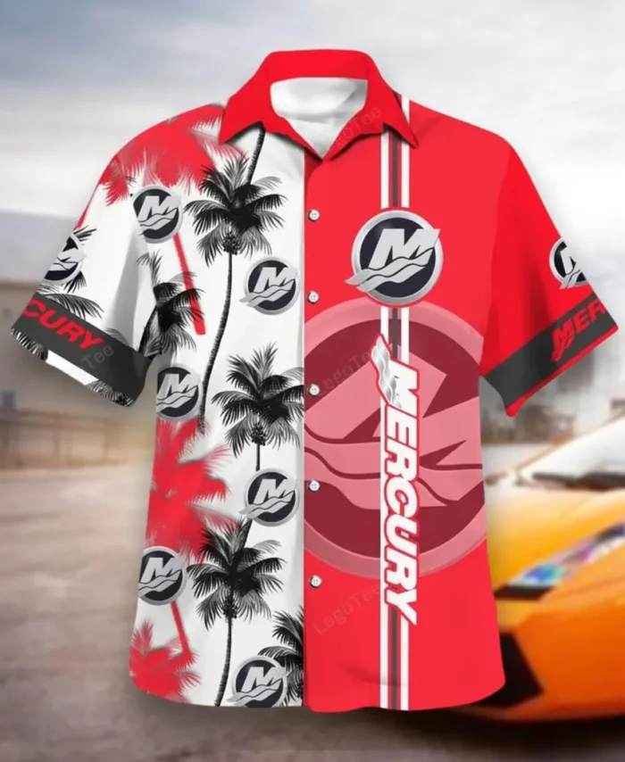 Nautical Propulsion Hawaiian Shirt Exclusive Logo, Custom Garage Button Shirt CAR143