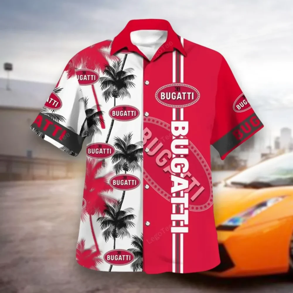 Exotic Automobile Hawaiian Shirt Exclusive Logo, Open Road Button Shirt CAR143