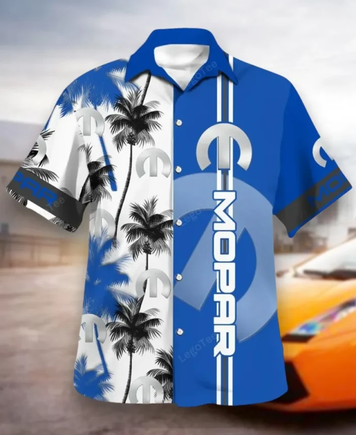 Auto Upgrades Hawaiian Shirt Exclusive Logo, Road-Trip Ready Button Shirt CAR143