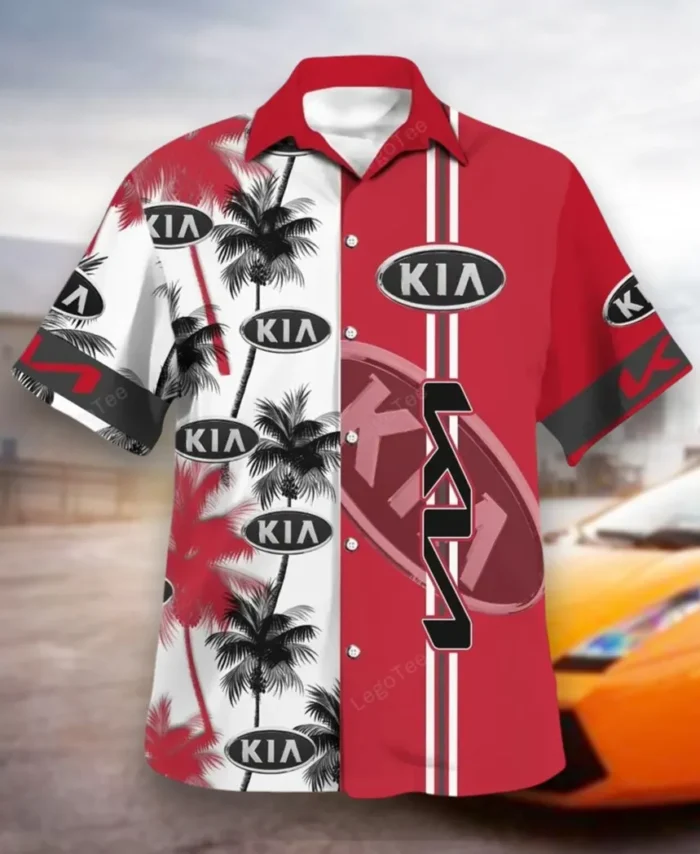 Small City Car Hawaiian Shirt Exclusive Logo, Summer Garage Button Shirt CAR143