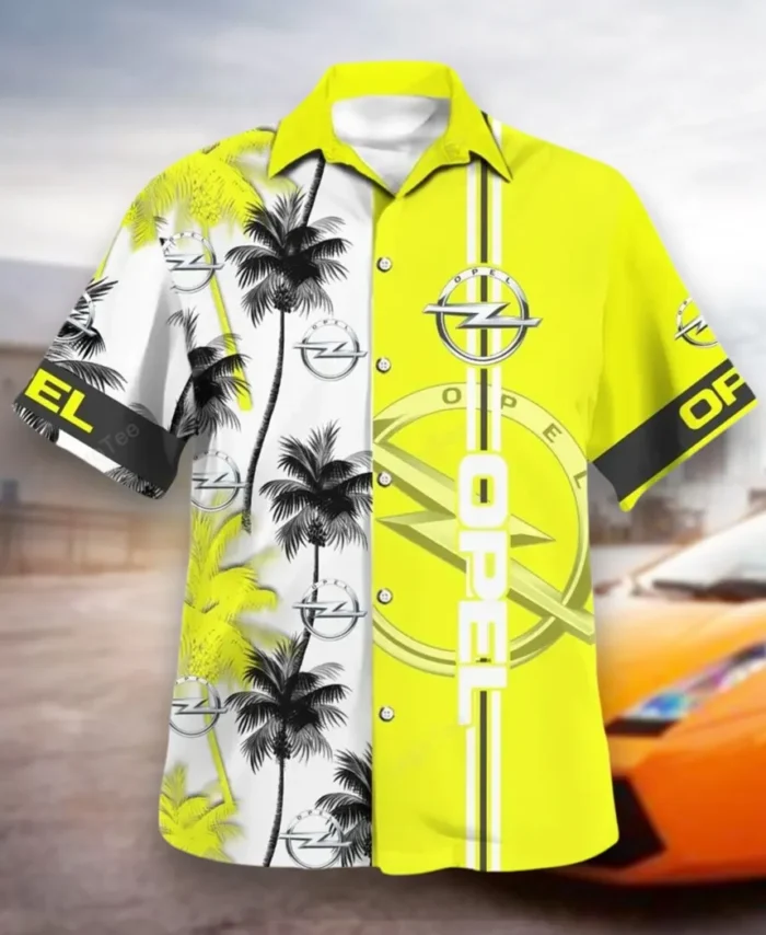 German Compact Car Hawaiian Shirt Exclusive Logo, Garage Life Button Shirt CAR143