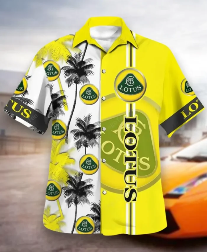 Racing-Inspired Car Hawaiian Shirt Exclusive Logo, Open Road Button Shirt CAR143