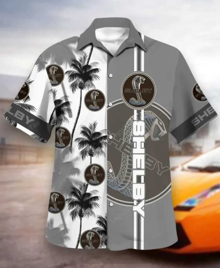 Power Coupe Hawaiian Shirt Exclusive Logo, Urban Driver Button Shirt CAR143