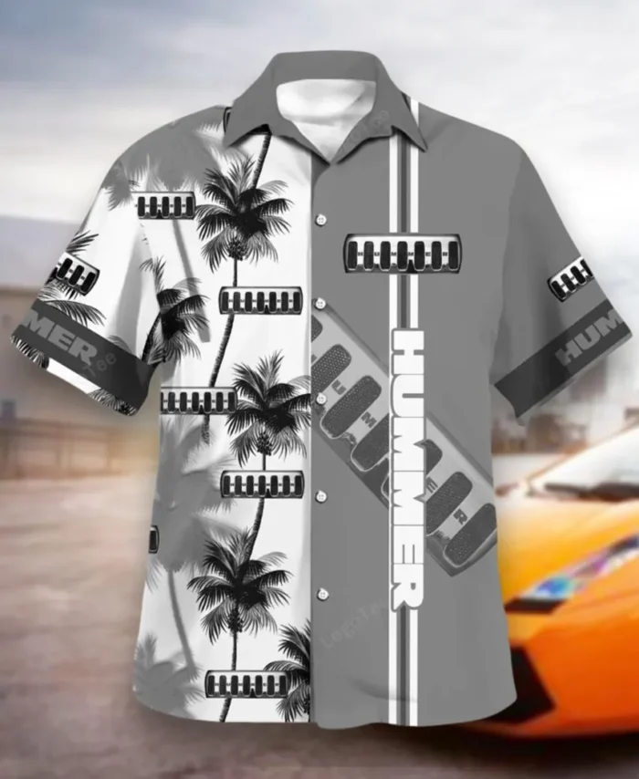 Off-Road Vehicle Hawaiian Shirt Exclusive Logo, Auto Fan Button Shirt CAR143