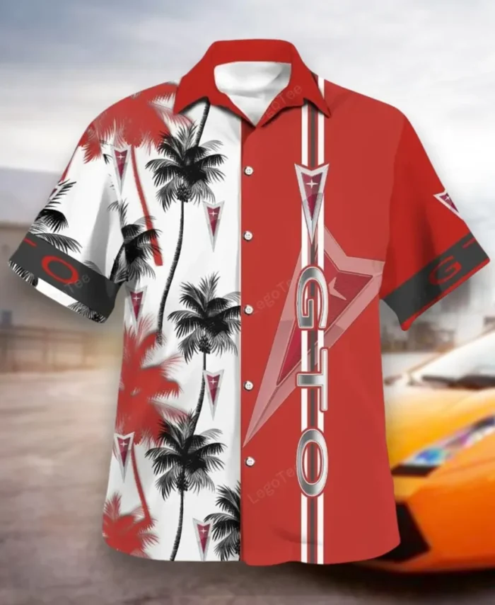 Power Coupe Hawaiian Shirt Exclusive Logo, Street-Ready Button Shirt CAR143