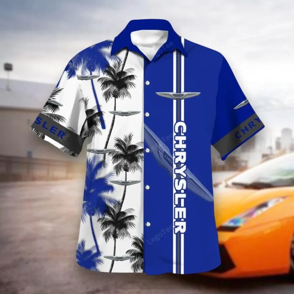 Premium Ride Hawaiian Shirt Exclusive Logo, Auto Fan Button Shirt CAR143