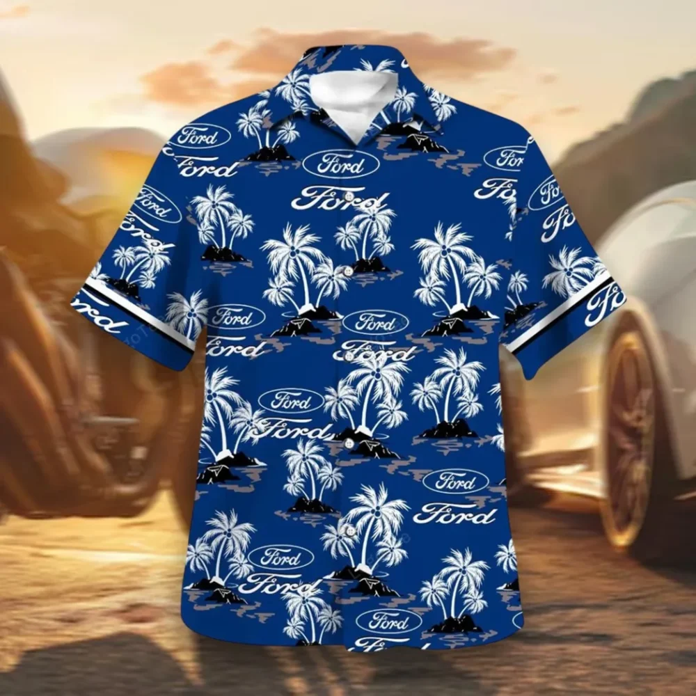 Vintage Ride Hawaiian Shirt Exclusive Logo, Road Life Button Shirt CAR144