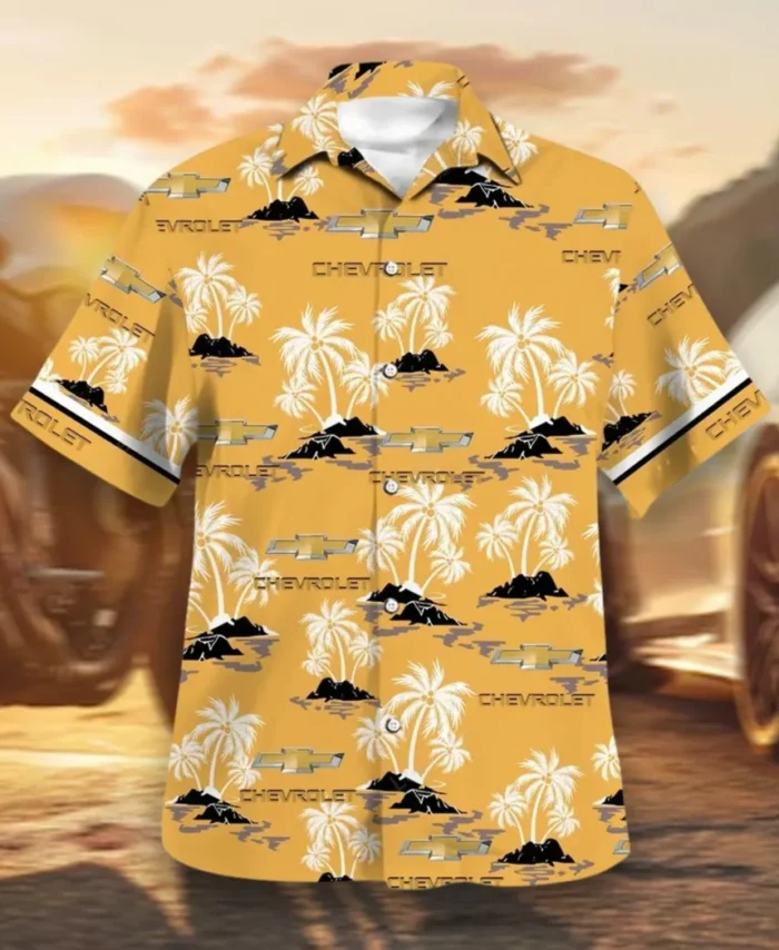 Utility Vehicle Hawaiian Shirt Exclusive Logo, Performance Gear Button Shirt CAR144