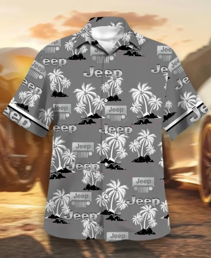 Utility Ride Hawaiian Shirt Exclusive Logo, Car Meet Button Shirt CAR144