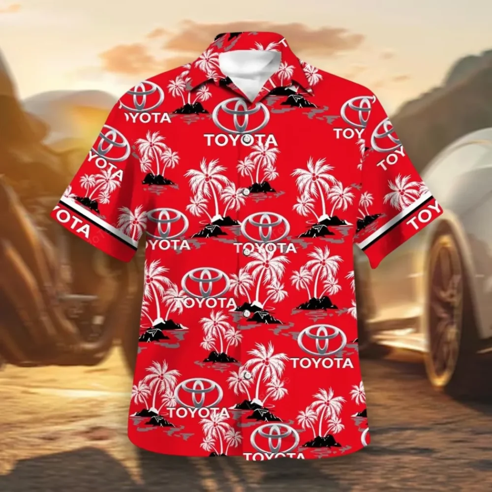 Everyday Driver Hawaiian Shirt Exclusive Logo, Motor Culture Button Shirt CAR144