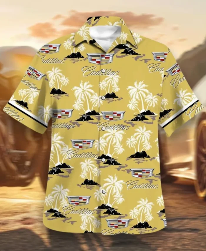 Executive Car Hawaiian Shirt Exclusive Logo, Custom Ride Button Shirt CAR144