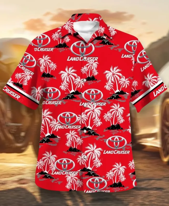 Trail Explorer Hawaiian Shirt Exclusive Logo, Auto Fan Button Shirt CAR144