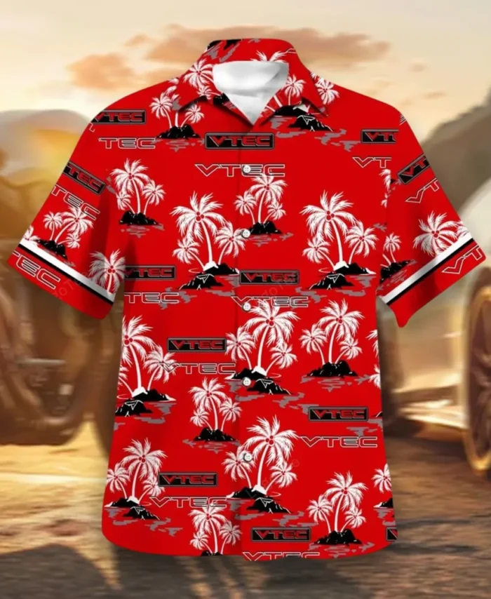 Tuner Car Hawaiian Shirt Exclusive Logo, Auto Fan Button Shirt CAR144