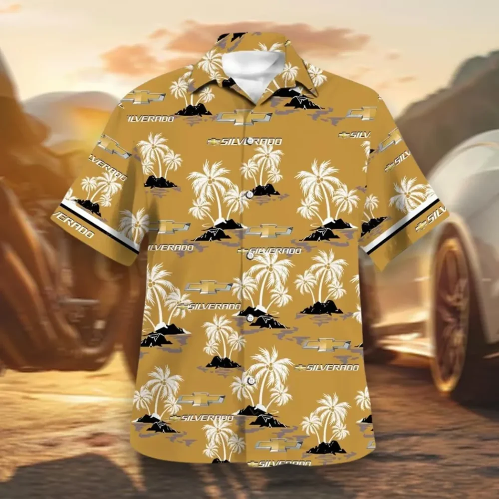 Off-Road Pickup Hawaiian Shirt Exclusive Logo, Open Road Button Shirt CAR144