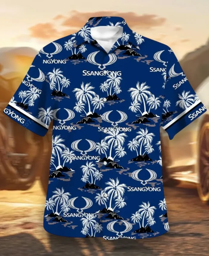 All-Terrain Ride Hawaiian Shirt Exclusive Logo, Engine Lover Button Shirt CAR144