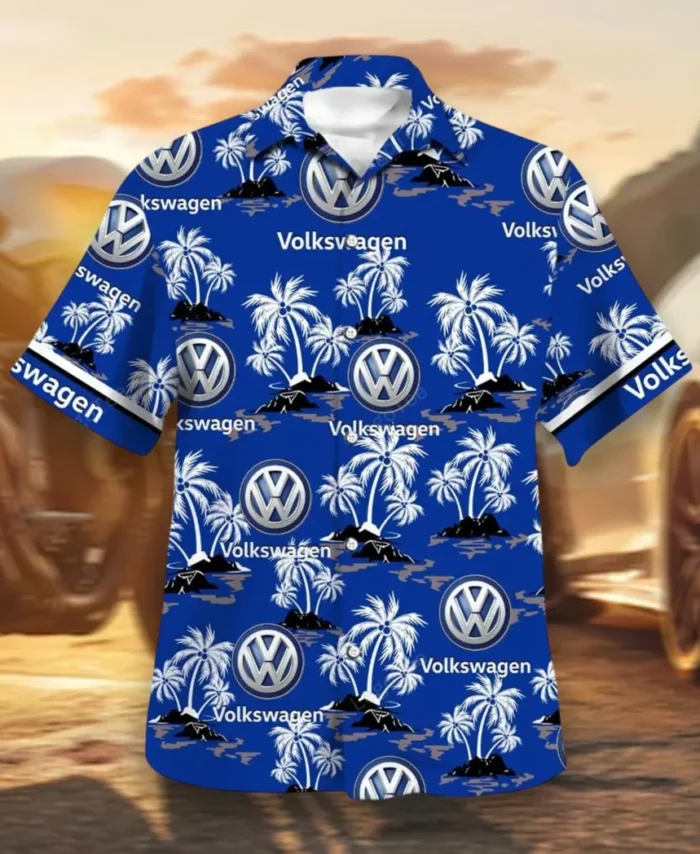 Sedan Vehicle Hawaiian Shirt Exclusive Logo, Road Life Button Shirt CAR144