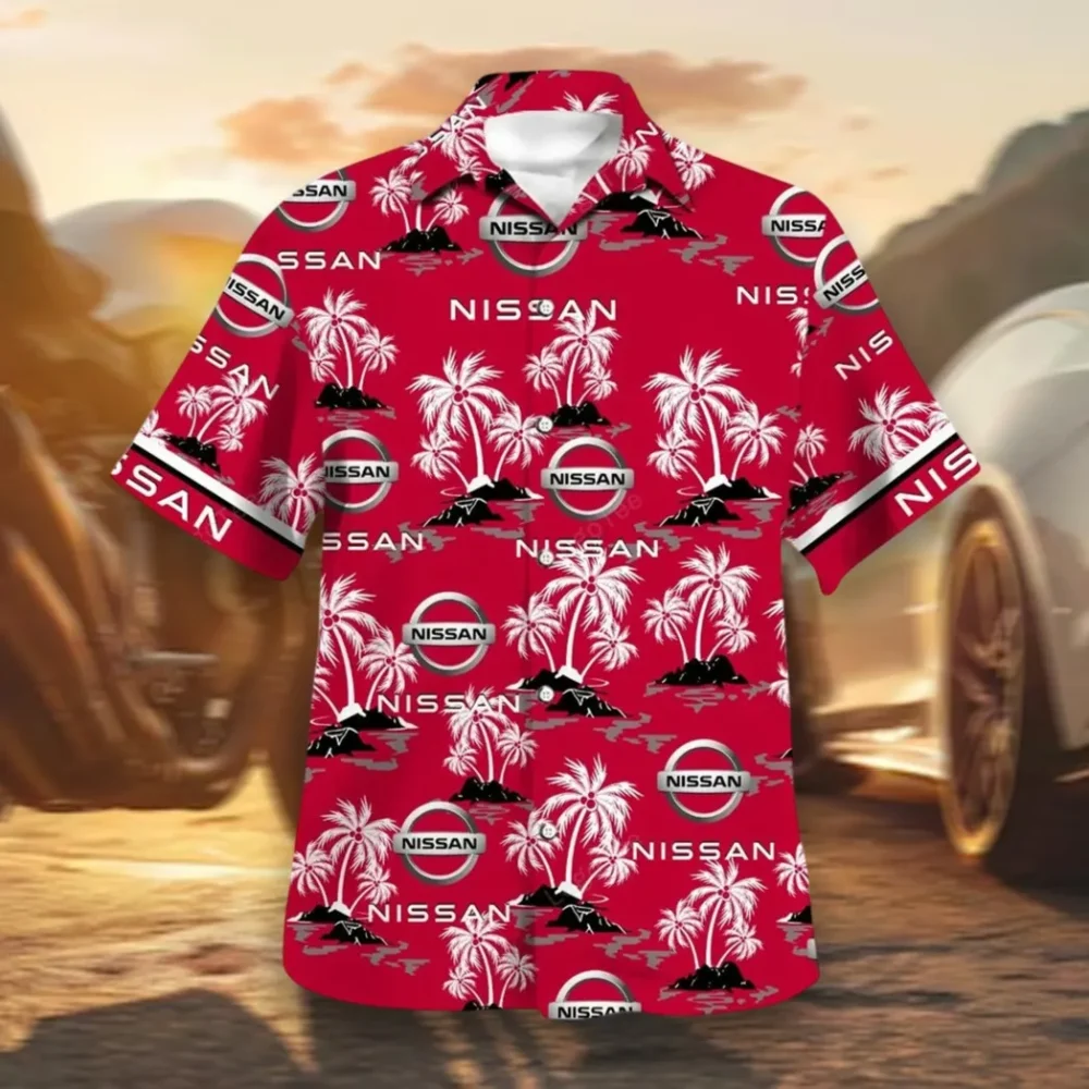 4x4 SUV Hawaiian Shirt Exclusive Logo, Car Meet Button Shirt CAR144