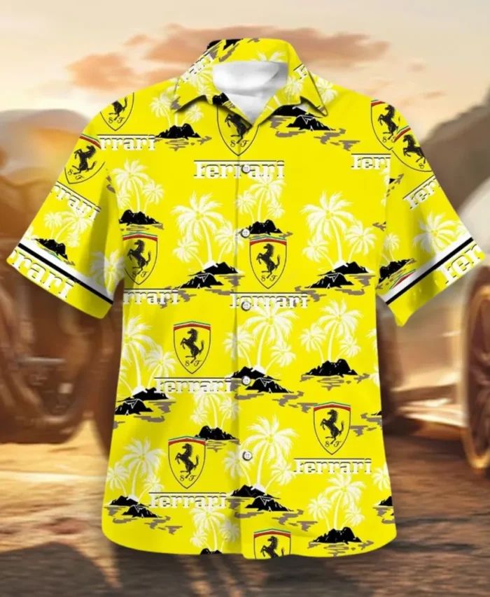 Performance Auto Hawaiian Shirt Exclusive Logo, Urban Driver Button Shirt CAR144