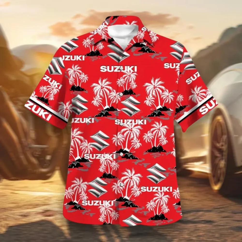 Street Racer Hawaiian Shirt Exclusive Logo, Speed Legend Button Shirt CAR144