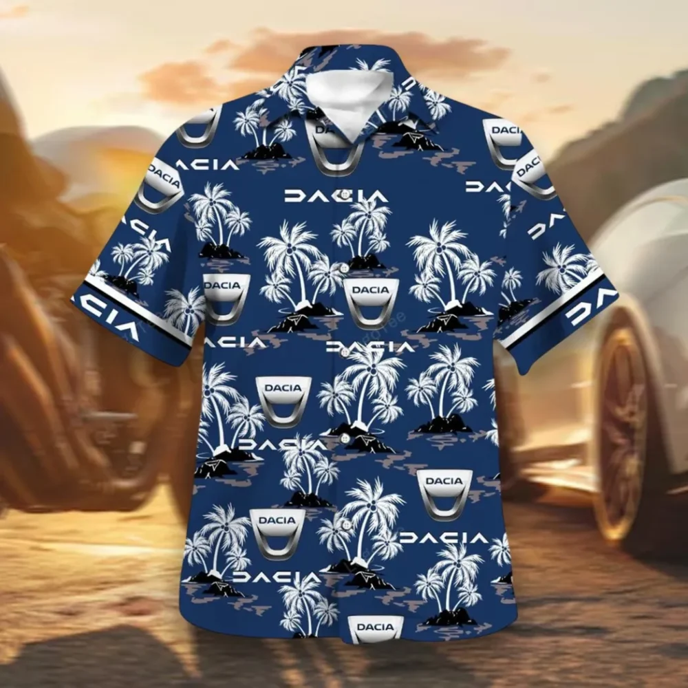Duramax Systems Hawaiian Shirt Exclusive Logo, Engine Lover Button Shirt CAR144