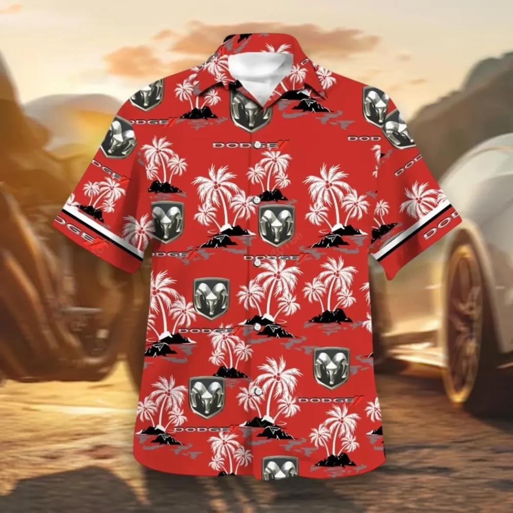 Sports Sedan Hawaiian Shirt Exclusive Logo, Road Life Button Shirt CAR144