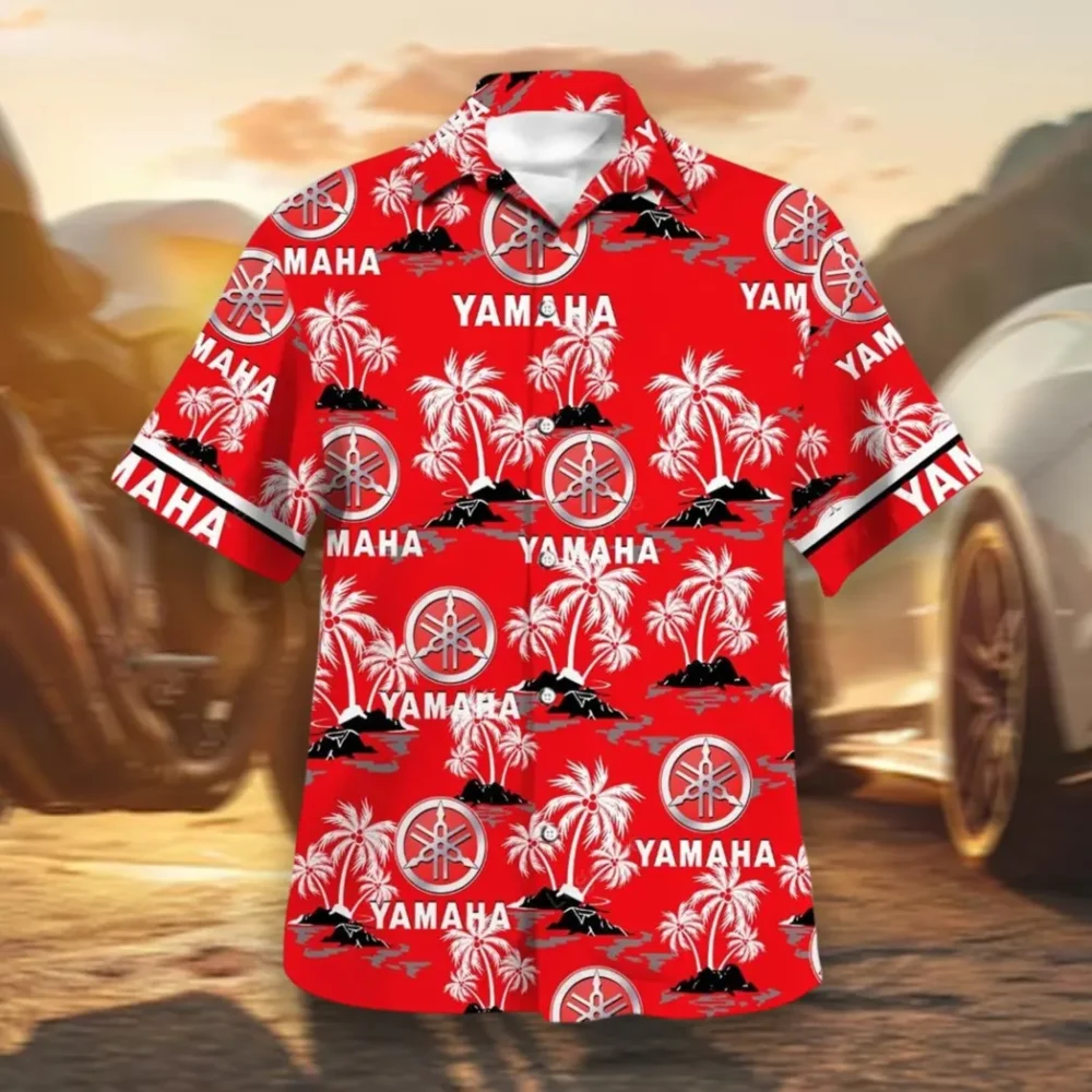 Motorbike Hawaiian Shirt Exclusive Logo, Custom Ride Button Shirt CAR144