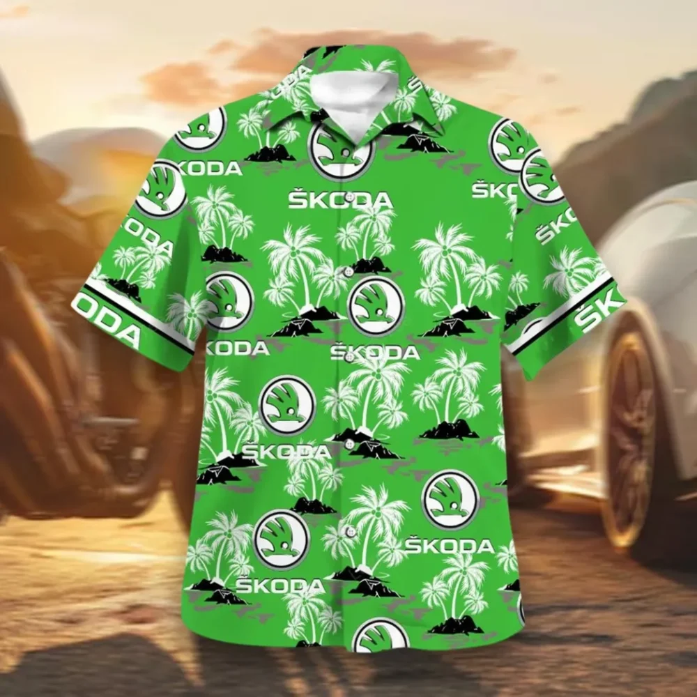 Practical Hatchback Hawaiian Shirt Exclusive Logo, Custom Ride Button Shirt CAR144