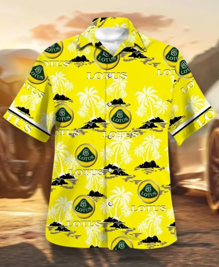High-Performance Coupe Hawaiian Shirt Exclusive Logo, Performance Gear Button Shirt CAR144