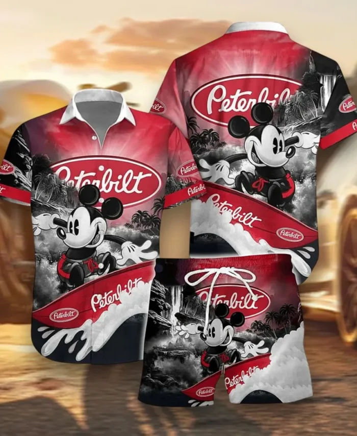 Commercial Lorry Hawaiian Shirt Exclusive Logo, Retro Driver Button Shirt CAR151