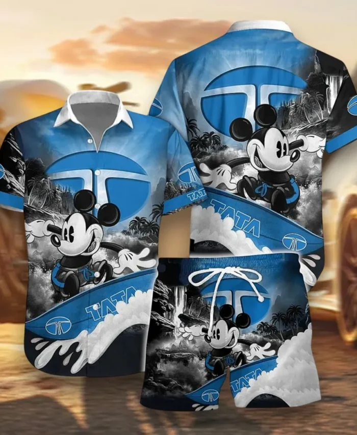 TransportPro Motors Hawaiian Shirt Exclusive Logo, Urban Driver Button Shirt CAR151