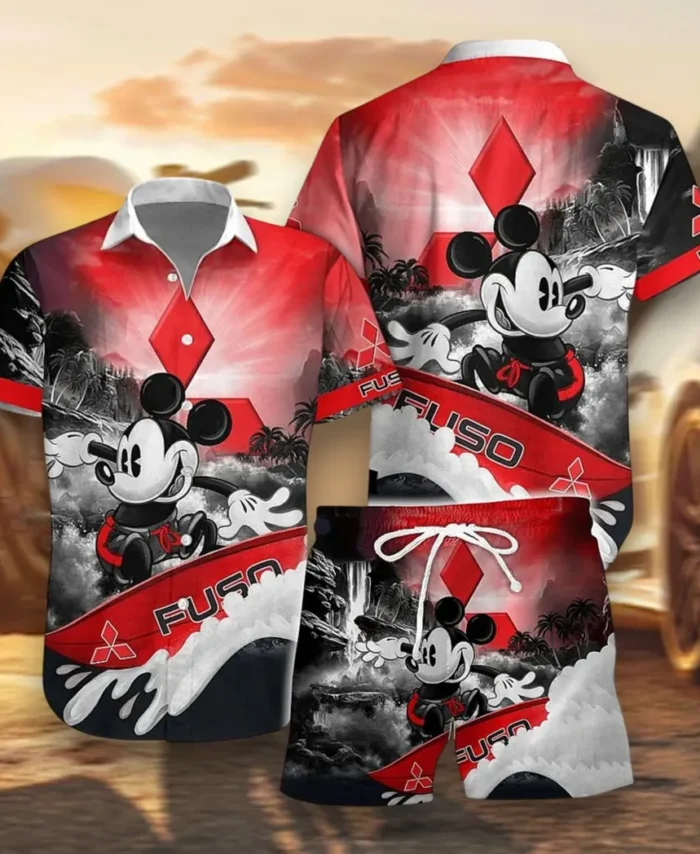 Commercial Lorry Hawaiian Shirt Exclusive Logo, Street Racer Button Shirt CAR151