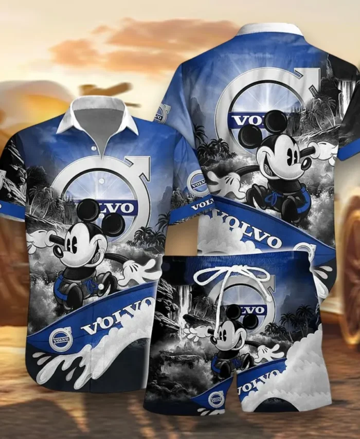 Luxury Car Hawaiian Shirt Exclusive Logo, Gearhead Style Button Shirt CAR151